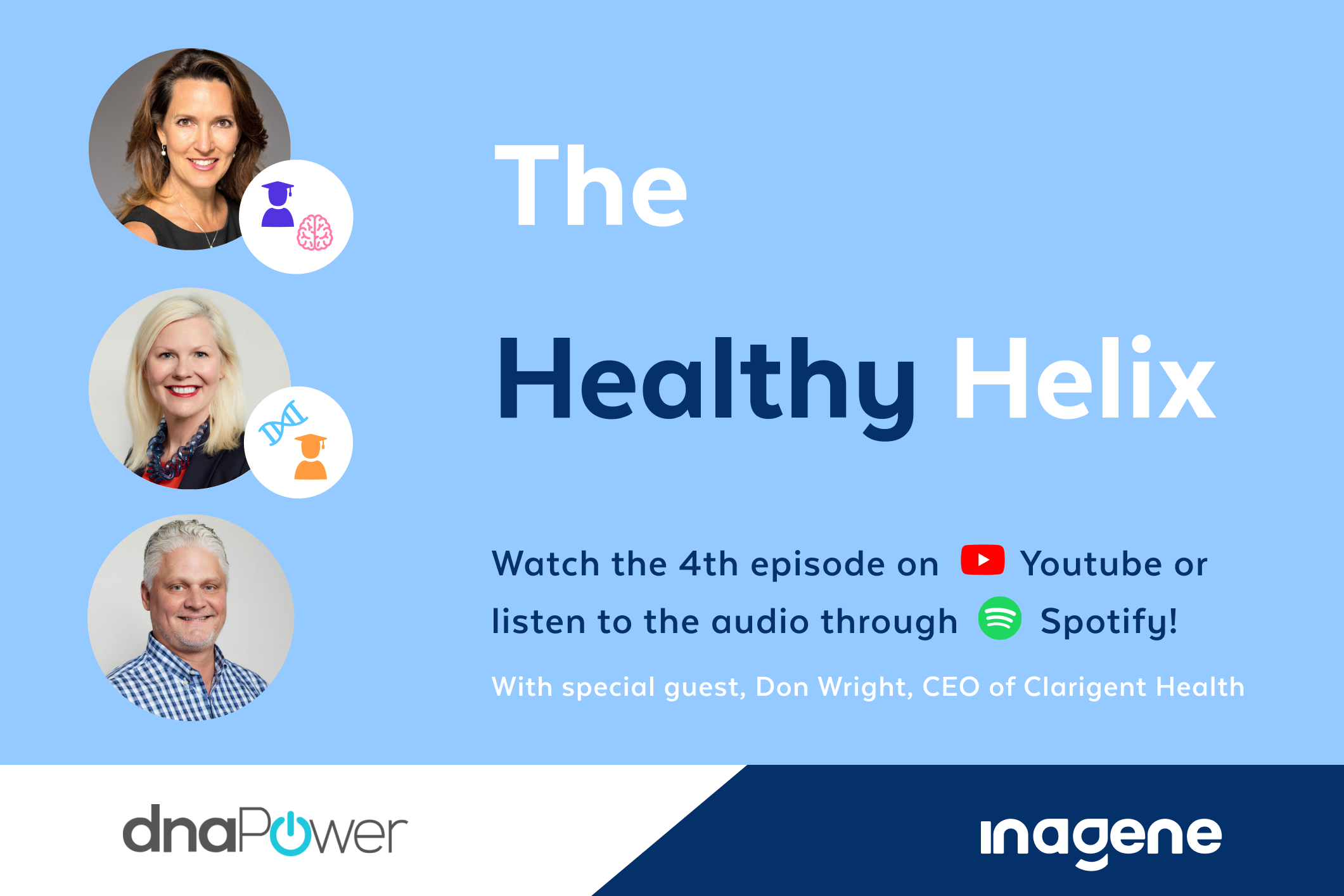 Inagene Diagnostics Inc. and dnaPower release Episode 4 of The Healthy Helix: Innovative Tools Supporting Mental Health Management